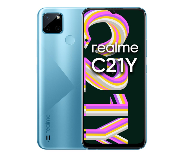 realme C21Y 4+64GB Cross Blue - 691819 - zdjęcie